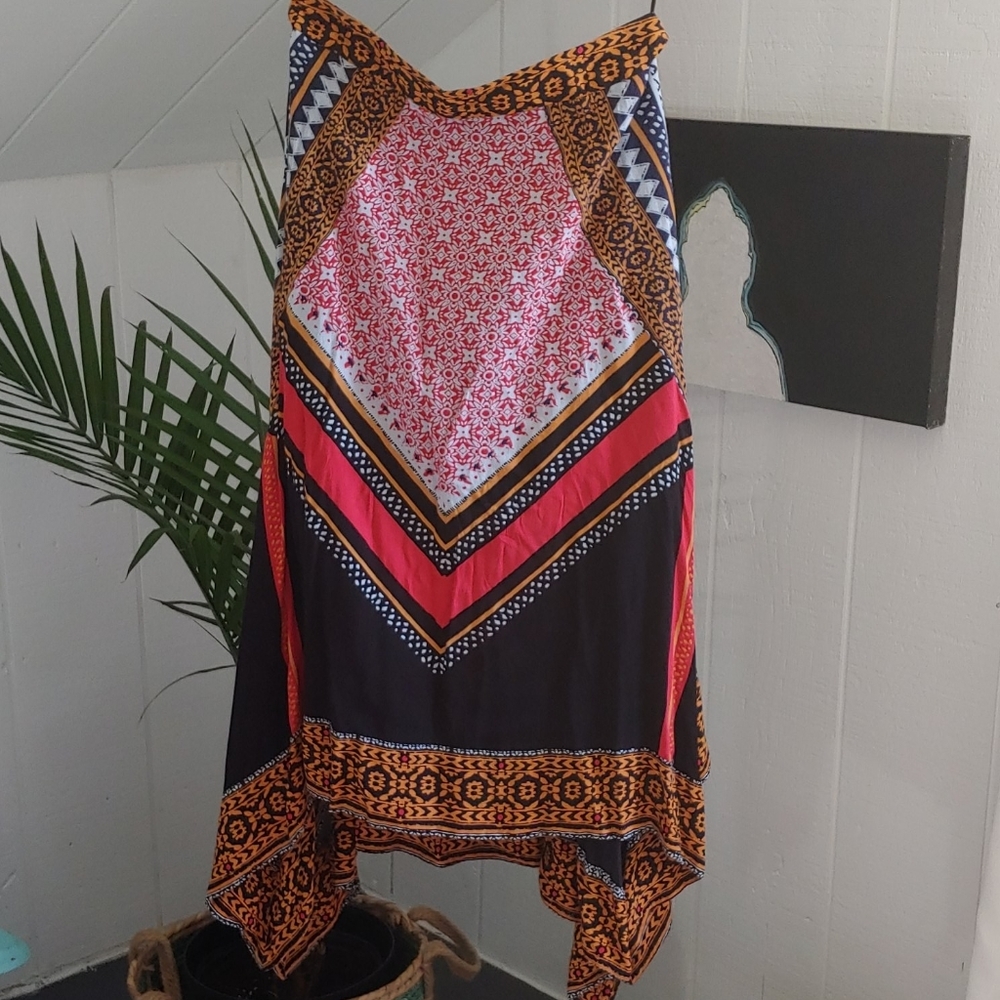 Free People handkerchief ends skirt